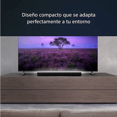 Barra de sonido - Sony HT-S2000, 3.1 Canales, Dolby Atmos, DTS:X, Bluetooth, Subwoofer integrado dual, 350 W, Sonido envolvente, HDMI, Negro