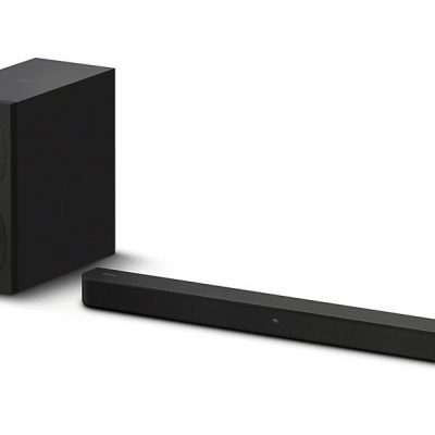 Barra de sonido - Sony HT-S400, Bluetooth, Subwoofer inalámbrico, 330 W, S-Force PRO Surround, Negro