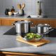 Batería de cocina - ELECTROLUX 902 979 821 3, 5 l, Acero inoxidable, Acero