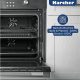 Batería de cocina - KARCHER 112914, 16 l, Aluminio, Negro