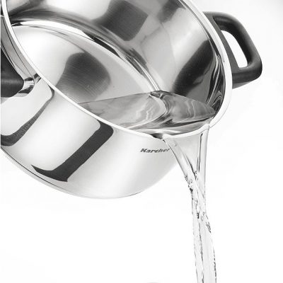 Batería de cocina - KARCHER Mia, 14.9 l, Edelstahl, Inox