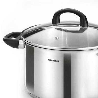 Batería de cocina - KARCHER Mia, 14.9 l, Edelstahl, Inox