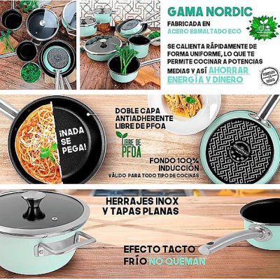 Batería de cocina - MAGEFESA Nordic, Otros Recubrimientos