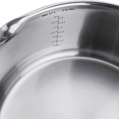 Batería de cocina - TEFAL A705A835, 1.3 Liter. 2.7 Liter. 4.7 Liter. 1.3 l, Acero inoxidable, Inox