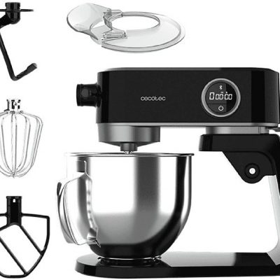 Batidora Amasadora - CECOTEC Twist&Fusion 4000 Luxury, 800 W, Multicolor