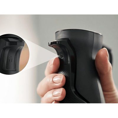 Batidora de mano - BOSCH MSM6M621, 1000 W, 12 velocidades, Negro, Acero inoxidable