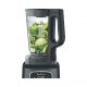 Batidora de vaso - Moulinex InfinyMix+ LM91HD, 1600 W, 2.6 L, 6 Cuchillas, 10 velocidades, Tecnología Powelix, 5 Programas, Vaso Tritan, Titanio