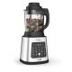 Batidora de vaso - Moulinex Perfectmix Cook LM835D, 1400 W, 2 L, 6 Cuchillas Powelix, Recetas Frías y Calientes, 10 programas, Táctil, Inox.