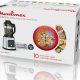 Batidora de vaso - Moulinex Perfectmix Cook LM835D, 1400 W, 2 L, 6 Cuchillas Powelix, Recetas Frías y Calientes, 10 programas, Táctil, Inox.