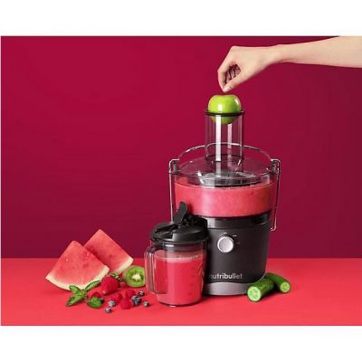 Batidora de vaso - NUTRIBULLET NBJ100G, 800 W, 1.5 l, Inox