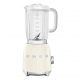 Batidora de vaso - SMEG BLF03CREU, 800 W, 1.5 l, Inoxidable