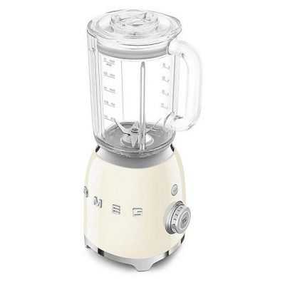 Batidora de vaso - SMEG BLF03CREU, 800 W, 1.5 l, Inoxidable