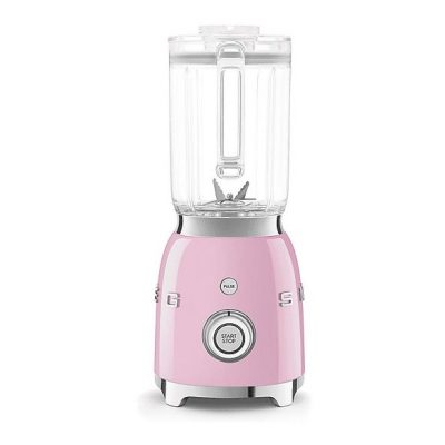 Batidora de vaso - SMEG BLF03PKEU, 800 W, 1.5 l, Verde
