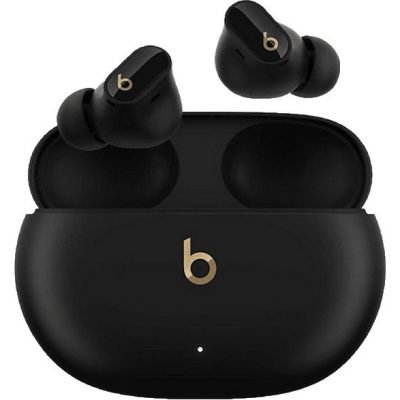 Beats Studio Buds +, Auriculares True Wireless, Cancelación de Ruido, Apple, Android, Negro / Oro