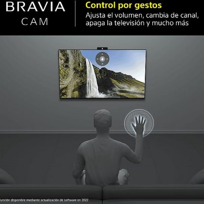 Cámara - Sony Bravia Cam CMU-BC1, Accesorio de TV para Bravia TV, Web Cam X1, Con conexión USB, Negro