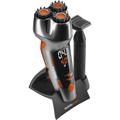 Cortapelos - BABYLISS SH500E, 40 Min., 50 niveles, Gris, Naranja