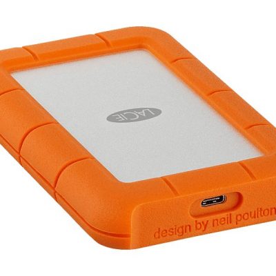 Disco duro externo 2 TB - Lacie Rugged, USB-C 3.0