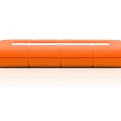 Disco duro externo 4 TB - Lacie Rugged Mini, Externo, Para Mac y Windows, Naranja