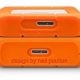 Disco duro externo 4 TB - Lacie Rugged Mini, Externo, Para Mac y Windows, Naranja