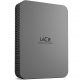 Disco duro externo 4 TB - LACIE STLR4000400, 2,5 ", HDD, Gris