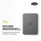 Disco duro externo 4 TB - LACIE STLR4000400, 2,5 ", HDD, Gris