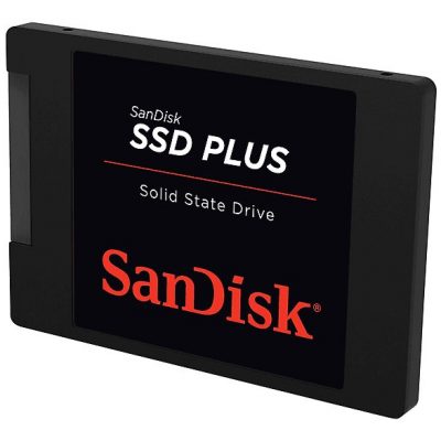 Disco duro interno 1 TB - SANDISK SDSSDA-1T00-G27, Interno, Negro