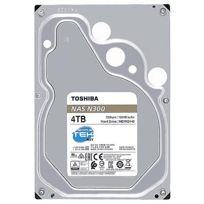 Disco duro interno 4 TB - TOSHIBA MN10ADA400ES, Interno, Not available