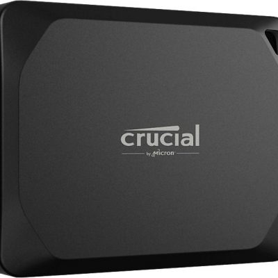 Disco duro SSD externo 1 TB - Crucial X10 Pro Portable SSD, Velocidad de lectura y escritura hasta 2100 MB/s, IP55, Negro