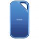 Disco duro SSD externo 1 TB - Sandisk Creator Pro Portable SSD, Hasta 2000/MBs de lectura, IP65, USB-C, Azul