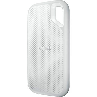 Disco duro SSD externo 2TB - SanDisk Extreme Portable SSD, 2.5", Hasta 1050 MB/s, NVMe, USB 3.2, IP65, Blanco