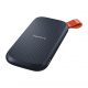 Disco duro SSD externo 2TB - SanDisk Portable SSD, Portátil, USB 3.2 Gen 2, Lectura de hasta 800 MB/s, Gancho de goma, Gris