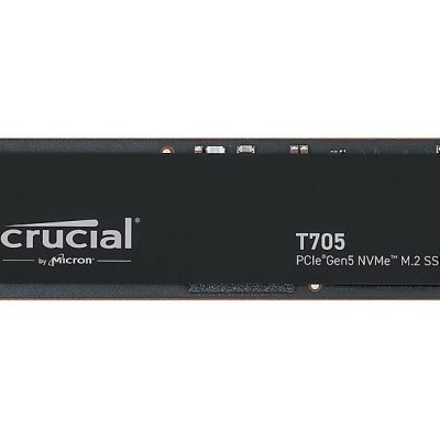 Disco duro SSD interno 1 TB - CRUCIAL CT1000T705SSD3, Interno, Negro