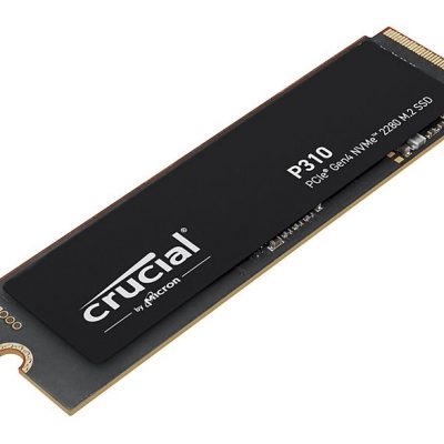 Disco duro SSD interno 1 TB - CRUCIAL P310 NVMe, Interno, Negro