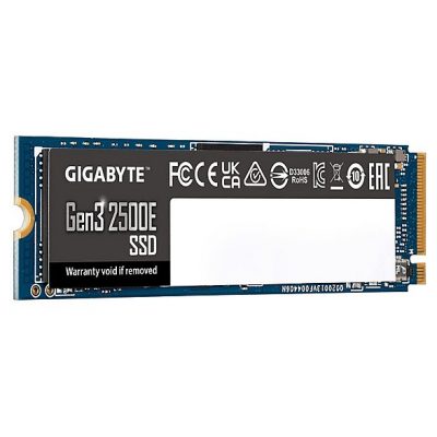 Disco duro SSD interno 1 TB - GIGABYTE Gen3 2500E SSD 1TB, Interno, Not available