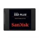 Disco duro SSD interno 1 TB - SANDISK SSD PLUS, 2.5", Hasta 545 MB/s lectura, 515 MB/s escritura, SATA, Negro