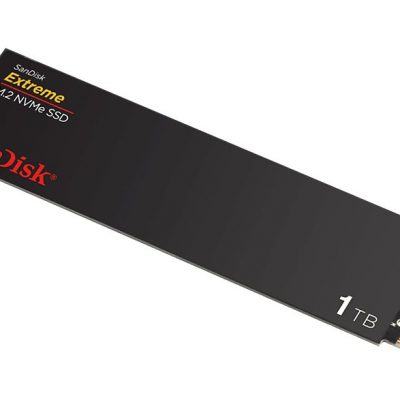 Disco duro SSD interno 1TB - SanDisk Extreme® M.2 NVMe SSD, Hasta 5150 MB/s lectura, Interfaz PCIe® Gen4, Negro