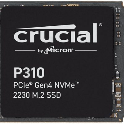 Disco duro SSD interno 2 TB - Crucial P310 PCIe Gen4 2230 NVMe M.2, Interno, Velocidad de lectura hasta 7100 MB/s, Negro