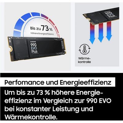 Disco duro SSD interno 2 TB - SAMSUNG MZ-V9S2T0BW, Interno, Negro