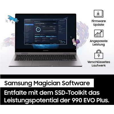Disco duro SSD interno 2 TB - SAMSUNG MZ-V9S2T0BW, Interno, Negro