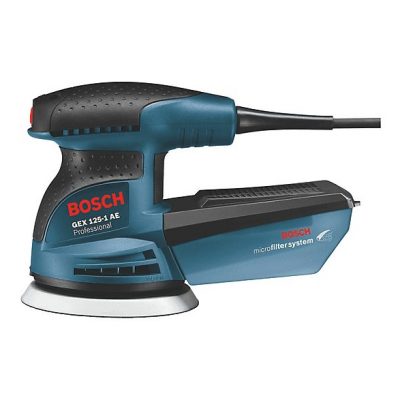 Lijadora  - GEX 125-1 AE Professional BOSCH, Negro, Azul, Rojo