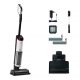 Limpiador de vapor - Polti RollySteam WD30C Cordless, 450 W, 3 en 1: aspira, lava y desinfecta con vapor, 35 min autonomía, Autolimpieza, Pantalla LED