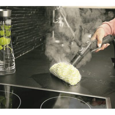 Limpiador vapor suelos - KARCHER 1.512-630.0, 2000 W, 0,8 l, 3,5 barbar, 100 m²m², Blanco