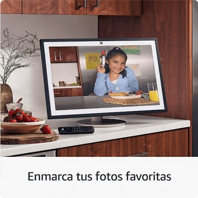 Pantalla inteligente con Alexa - Amazon Echo Show 15, Full HD de 15.6", con Alexa, Fire TV integrado y mando por voz Alexa, Negro