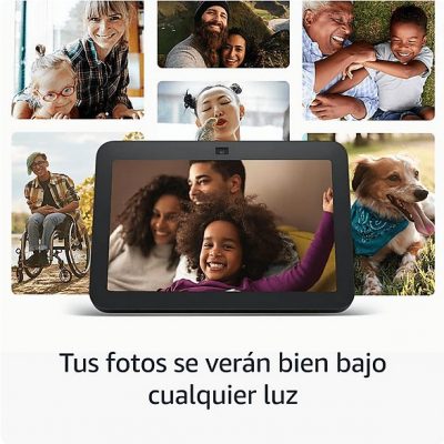 Pantalla inteligente con Alexa - AMAZON ECHO SHOW 8 (3N GEN) BLACK, Bluetooth, Amazon Alexa, zwart