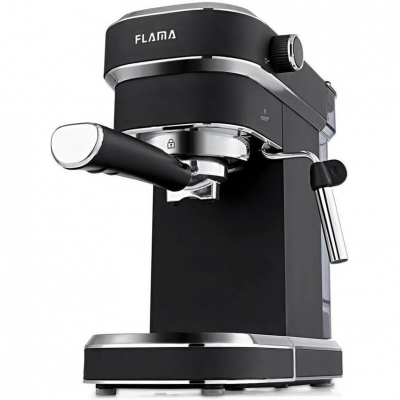 Cafetera FLAMA 1266FL NEGRO (20 bar - Café Molido y monodosis)