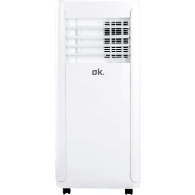 REACONDICIONADO Seminuevo Muy bueno Aire acondicionado portátil - ok. OAC 12023 W ES, 3010 fg/h, Deshumidificador, Temporizador, Blanco
