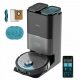 Robot aspirador - CECOTEC Conga 15090 Spin Revolution Home&Wash, 650 W, Potencia de succión 8 kPa, Depósito 500 ml, Autonomía 120 min, Multicolor
