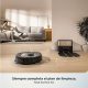 Robot aspirador - Cecotec Conga Y100 Spin AI, 20000 Pa, 220 m², Navegación láser, Autovaciado, Especial mascotas, Negro