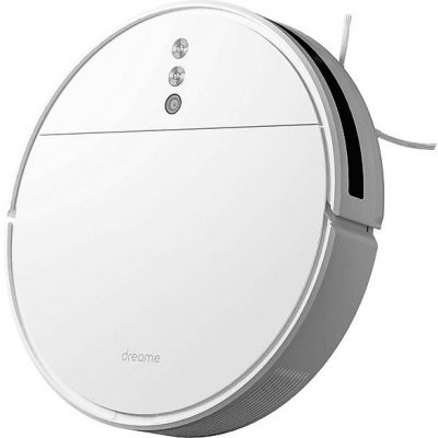 Robot aspirador - DREAME F9, 40 W, Potencia de succión 2,5 kPa, Depósito 0,6 l, Autonomía 150 min, Blanco