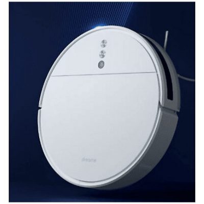 Robot aspirador - DREAME F9, 40 W, Potencia de succión 2,5 kPa, Depósito 0,6 l, Autonomía 150 min, Blanco